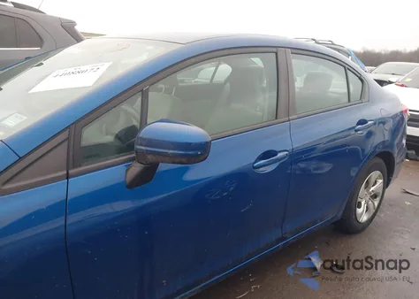 2014 Honda Civic Lx z USA, uszkodzony, nr VIN 2HGFB2F59EH553477